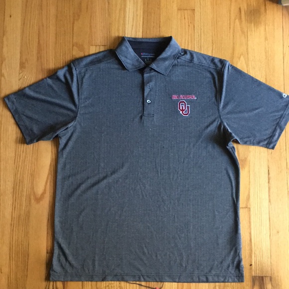 Champion Other - Men’s Oklahoma Sooners Polo. NWT. Smoke free home. No rips tears or snags.